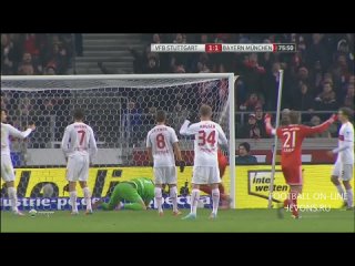 Штутгарт - Бавария 1:2, супер гол Тьяго