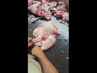 Быстрая разделка мяса (видео)