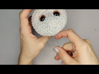 Мишка из плюшевой пряжи крючком Мастер класс. Схема вязания новогоднего плюшевого мишки