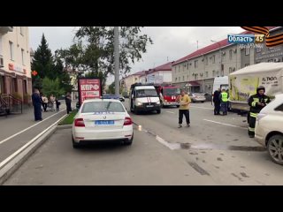 На К. Мяготина ДТП с переворотом  Видео: Область45 (видео)