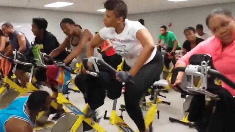 Hip Hop Spin Class with