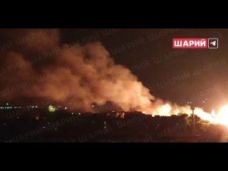 ⚠💥 Одесса — серия мощных взрывов    Цели в районе Одессы под массированной атакой БПЛА.    Сообщают о порядка 20... (видео)