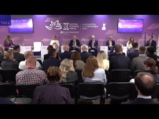 #Прямосейчас проходит конференция по теме: "Арктика: информационная политика".    Видео: ТАСС/Росконгресс  #ВЭФ2025 ... (видео)