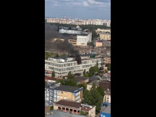 Пожар на большом Смоленском  09 сентября в 14:19 поступило сообщение о пожаре по адресу: Невский район, Большой... (видео)