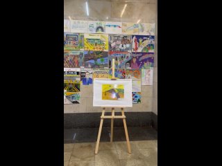 Выставка на станции площадь Тукая (видео)