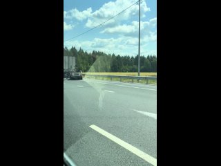 Смертельная авария — на объездной дороге в Кстово под Новоликеево столкнулись легковушка и фура.  Погиб мужчина. (видео)