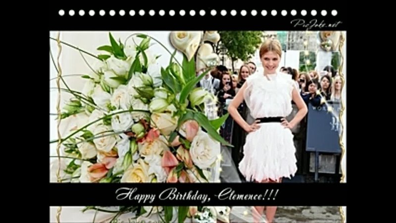 Happy Birthday, Clemence !!!