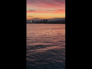 Шикарный закат над Казанью (видео)