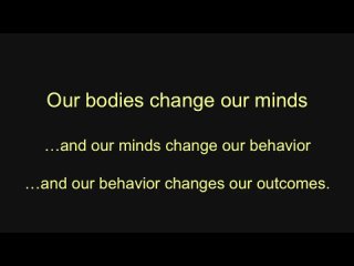 Your body language may shape who you are _ Amy Cuddy