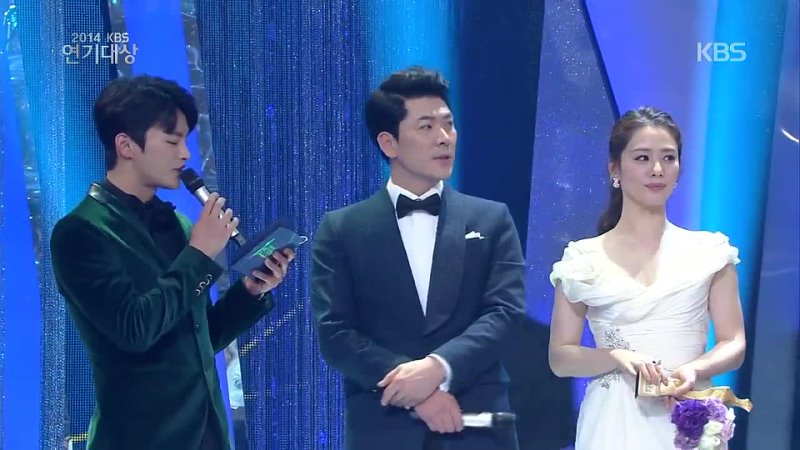 Ji Chang Wook & Park Min Young "Best Couple Award" [2014 KBS Drama Awards]