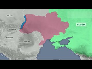 🗺️ Медведев показал, как может выглядеть буферная зона, если Украине продолжат поставлять вооружение.   На видео она... (видео)
