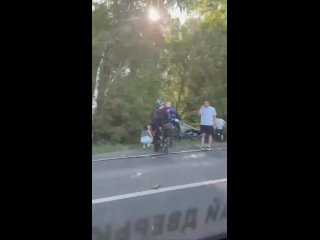 ❗️Жесткая авария произошла в районе Нового Доскино (видео)
