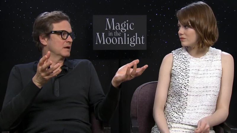 Magic In The Moonlight: Emma Stone and Colin Firth to