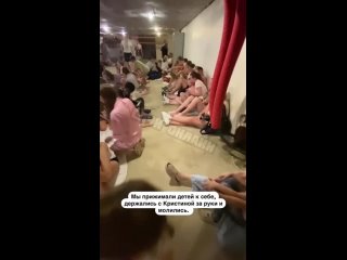 🥺 Переживания молодой мамы маленького ребёнка во время обстрелов в Сочи попали на видео.  На видео местные жители... (видео)