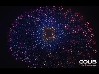 Intel 50th Anniversary Drone show