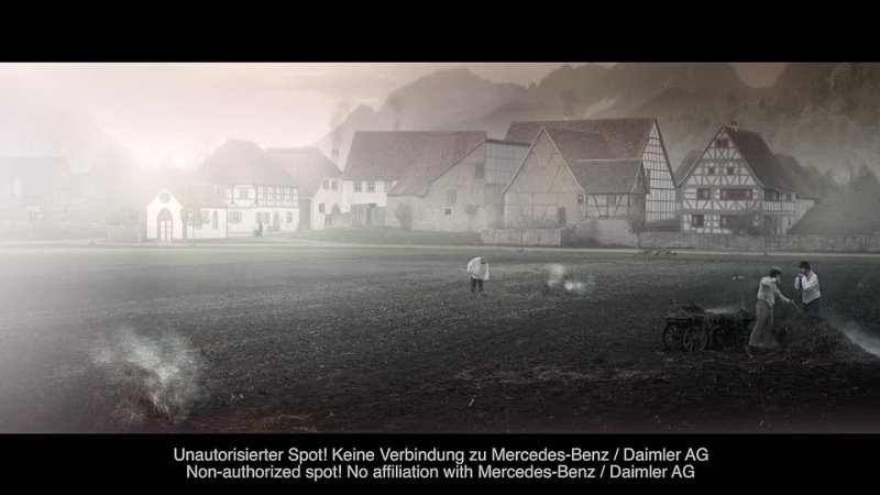 Реклама Mercedes Benz: detects dangers before they come