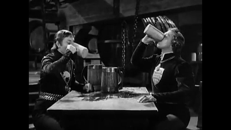 Drinking Contest Basil Rathbone and Vincent