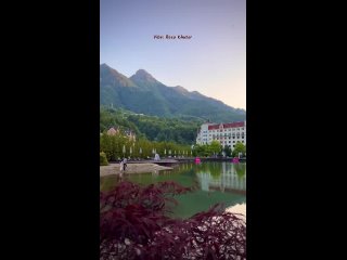 В горах так свежо, что хочется собрать палатку, уехать в горы и наслаждаться летними ночами дунавением  свежего горного... (видео)