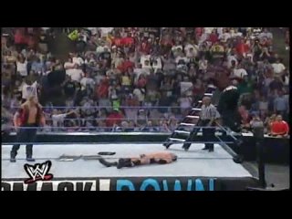 (WWEWM) WWE Friday Night Smackdown : Jeff Hardy vs Mike Awesome (Hardcore Championship)