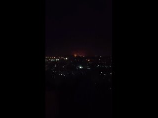 🙏 Донецк сейчас  Наш родной Донецк подвергся массированному обстрелу реактивными БПЛА украинских террористов   Жилые... (видео)