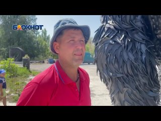 В Шлюзах под Волгодонском появился гигантский Кинг-Конг!  Для установки этой необычной скульптуры даже понадобился... (видео)