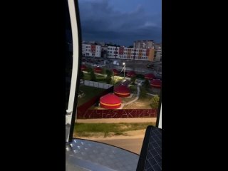 Экстремальная поездочка на борской канатке — пассажиры ехали с открытой дверью!  А некоторые и вовсе застряли. ... (видео)