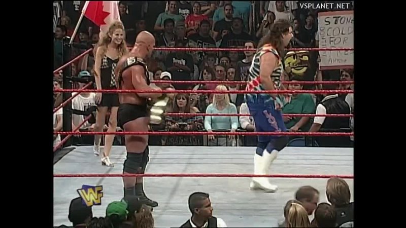 Dude Loves WWE Debut: w. Steve Austin vs Owen Hart British Bulldog, WWF RAW is