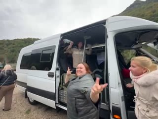 21.10.2025 Наши довольны гости 💫😍 Экскурсия по золотому кольцу Абхазии 📍 (видео)