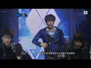 VIDEO 120412 EXO-K - History & MAMA @ M!Countdown (Debut Stage)