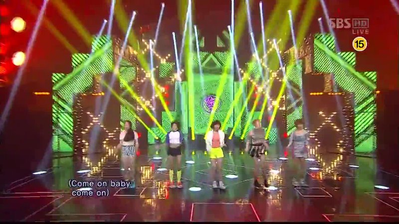 [Выступление] 120617 Wonder Girls (with JJ Project) - Like This @ SBS Inkigayo