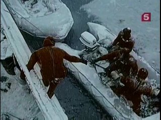 Подводная одиссея команды Жака Кусто  Антарктика. Часть IV. Снежная буря в заливе Надежды