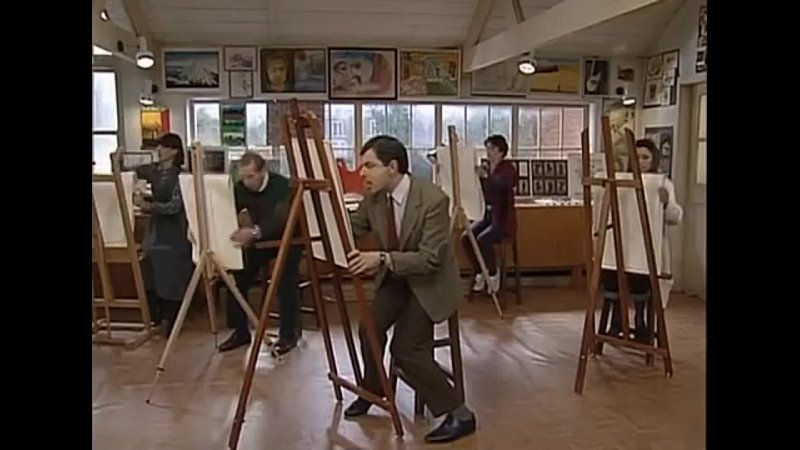 Mr Bean - Art Class