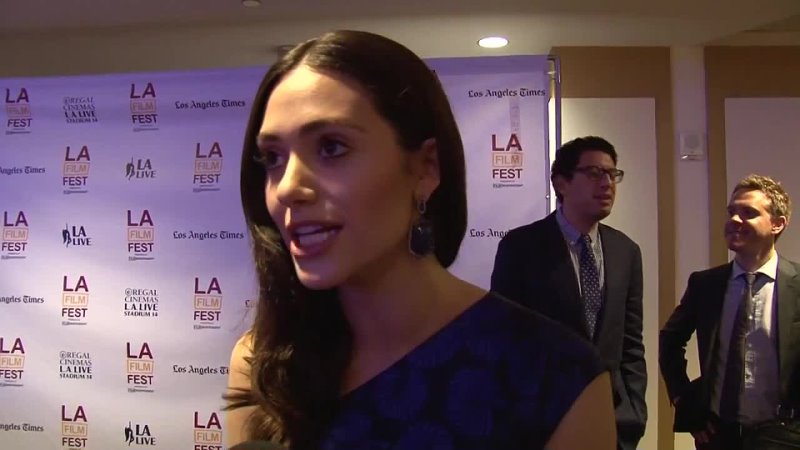 Comet- Emmy Rossum 'Kimberly' Exclusive Interview at LA Film Fest