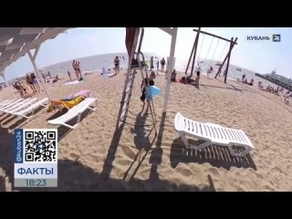 🥵 Где тень, а где коммерческая зона?   На Кубани туристы возмутились, когда их попросили заплатить на пляже 1500 р. за... (видео)