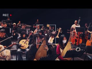 Российско-Китайский оркестр русских народных инструментов в Якутске