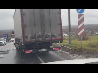 Крупная авария у Ржавки. Там столкнулись две легковушки.    Движение в сторону Кстово встало от самого Афонино. (видео)