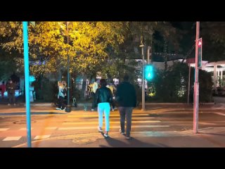 Москва ночью 🌃 прогулка по улицам и красивая атмосфера столицы ✨