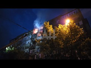 🥀 Один человек погиб, минимум двое — ранены в результате украинского удара по Макеевке  В многоэтажном доме в... (видео)