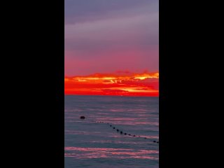 Шикарные сочинские закаты 🌅 (видео)