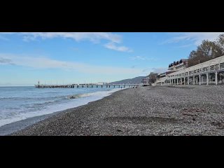 Погода на море сегодня.  Переменная облачность, температура воздуха днем до 16 градусов тепла, ночью до 11, температура... (видео)
