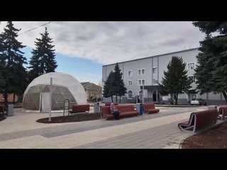 ❤🇷🇺 Благоустройство центральной площади в Снежном.    Работы ведем в рамках федерального проекта «Формирование... (видео)