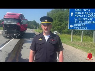 Сегодня около 11.00 на автодороге «деревня Кисельня – деревня Хвалово»  в Волховском районе Ленобласти 61-летняя... (видео)