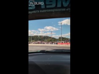 🏎️ Наш журналист прокатился на дрифт- фестивале с одним из гонщиков.  Говорит: стошнить не стошнило, но из-за... (видео)