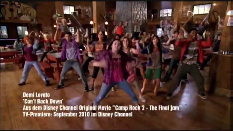 Demi Lovato - Cant beck down ( Camp Rock 2 )