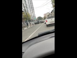 ДТП на перекрестке Климова — Кирова (видео)