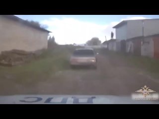 Метким броском полена житель Вологодской области помог гаишникам задержать убегавшего автонарушителя