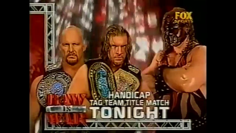 Kane vs stone cold and triple