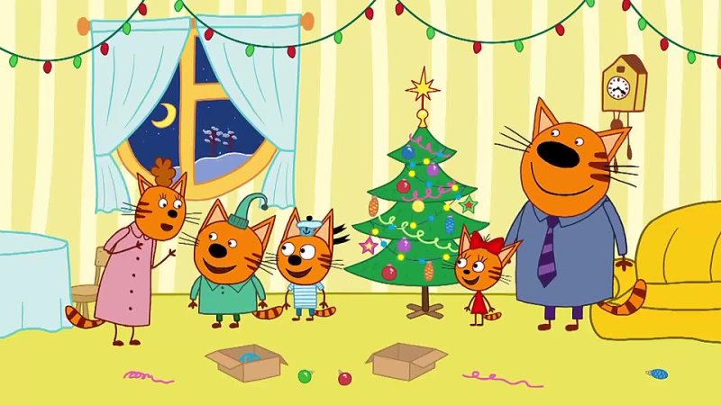 Kid E Cats New Year s Eve Episode 26 Cartoons for