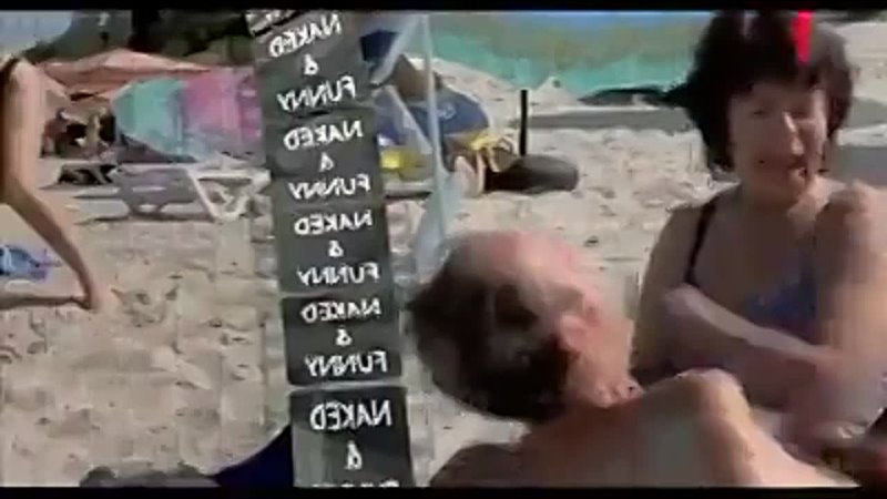 funny beach hidden cam