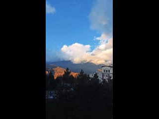 Таймлапс облаков , Красная поляна (видео)